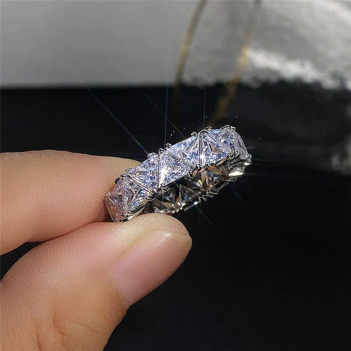 White Gold Ring | Graziana DeLuca Statement Jewelry