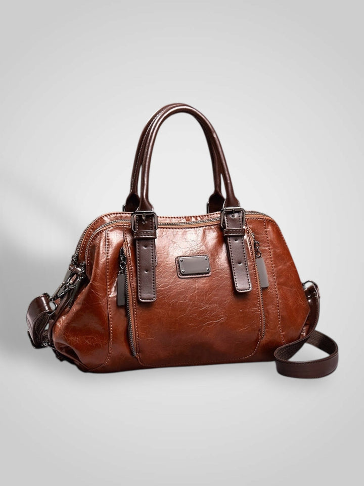Everyday Leather Handbag for Women | Classic Shoulder Bag