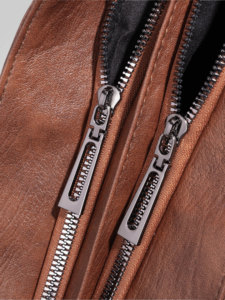 Lightweight Crossbody Bag with Multiple Pockets for Everyday