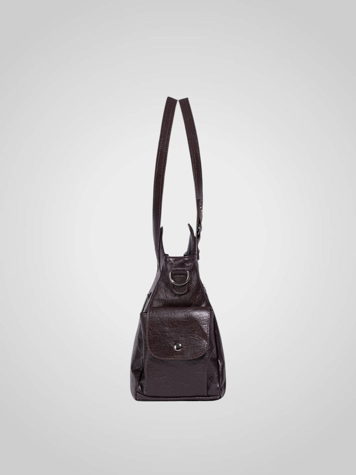 Lightweight Crossbody Bag with Multiple Pockets for Everyday