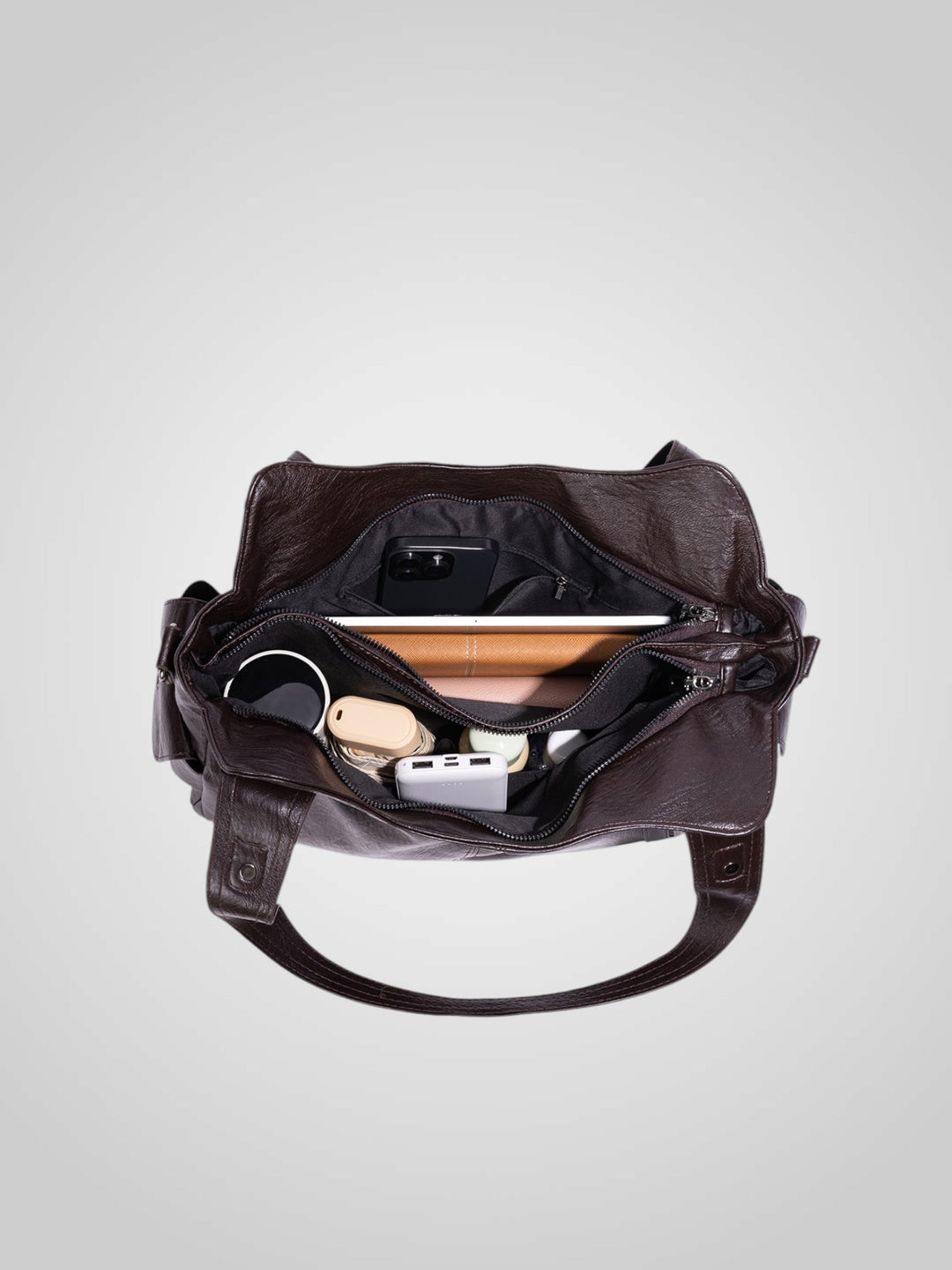 Lightweight Crossbody Bag with Multiple Pockets for Everyday