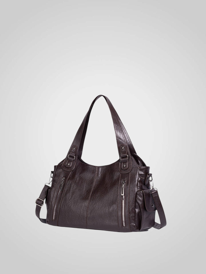 Lightweight Crossbody Bag with Multiple Pockets for Everyday