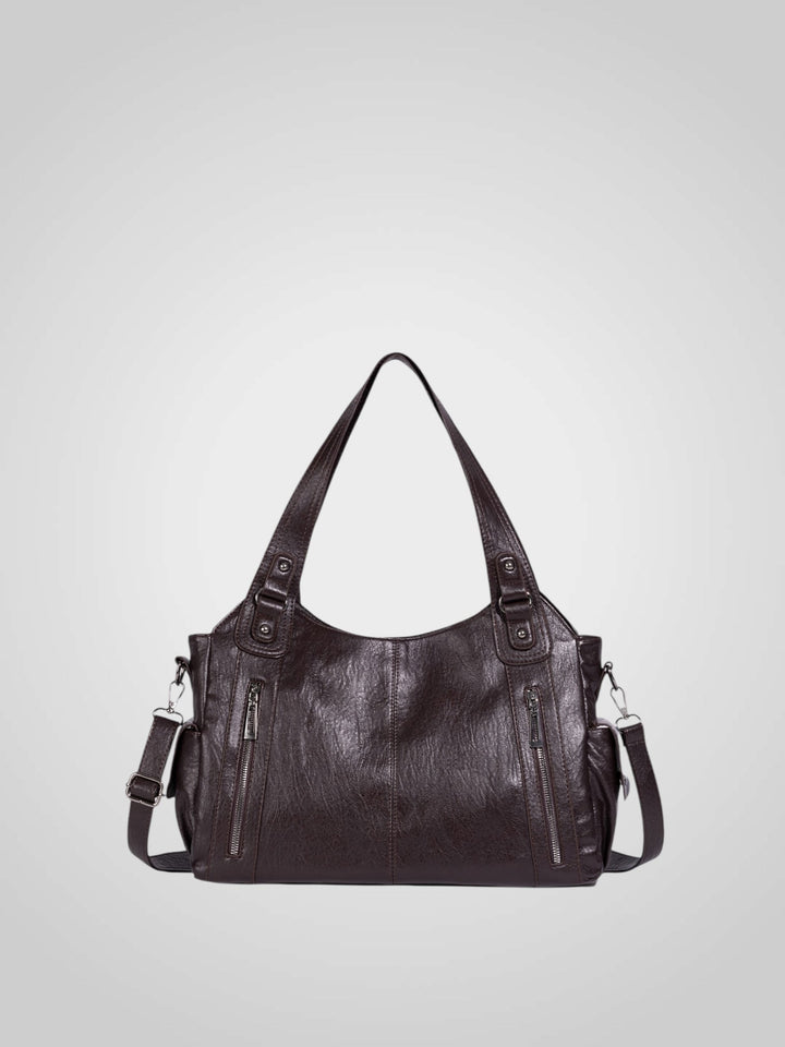 Lightweight Crossbody Bag with Multiple Pockets for Everyday