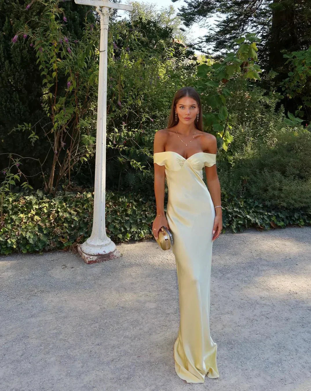 Maxi Dress for Women - Flowy Elegant Long Dress