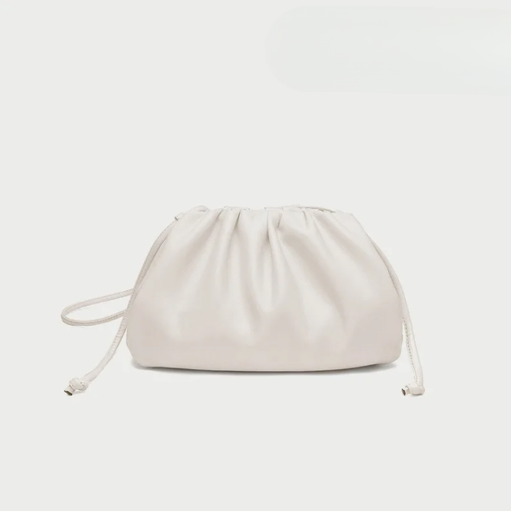 Hobo Shoulder Bag in Soft Vegan Leather - Convertible Crossbody