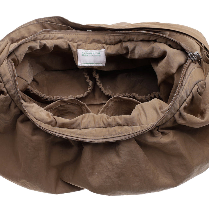 Croissant Crossbody Bag | Convertible Nylon Shoulder Bag