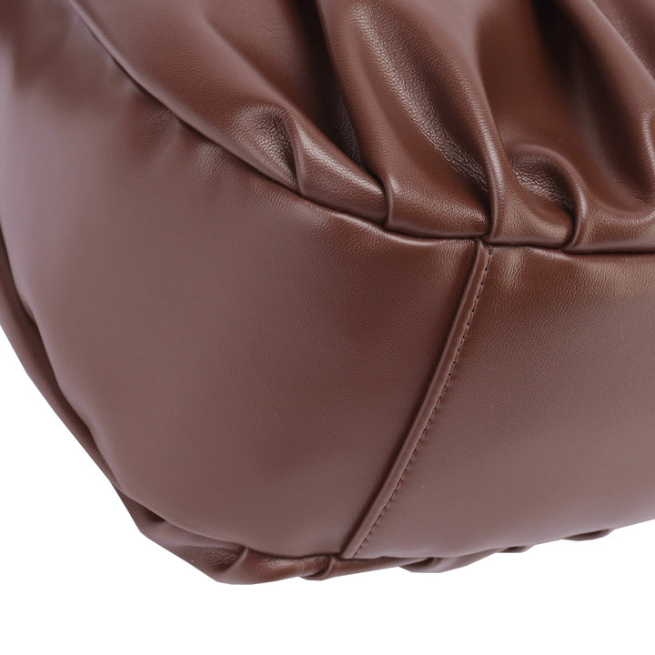 Croissant Leather Sling Bag - Crossbody Handbag for Women