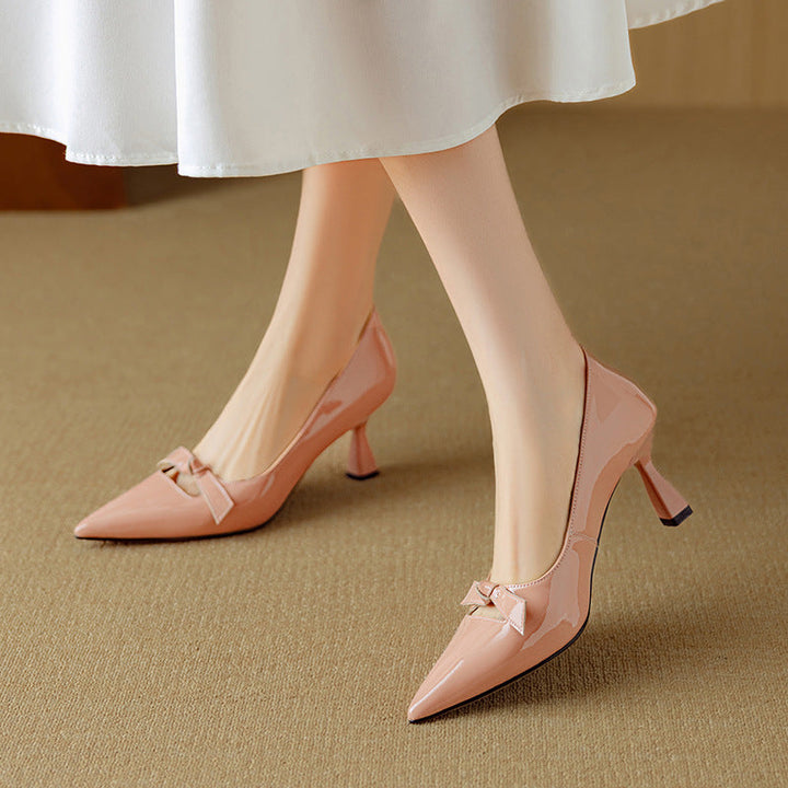 Leather Mary Jane Pumps for Women | Classic Strap Heels