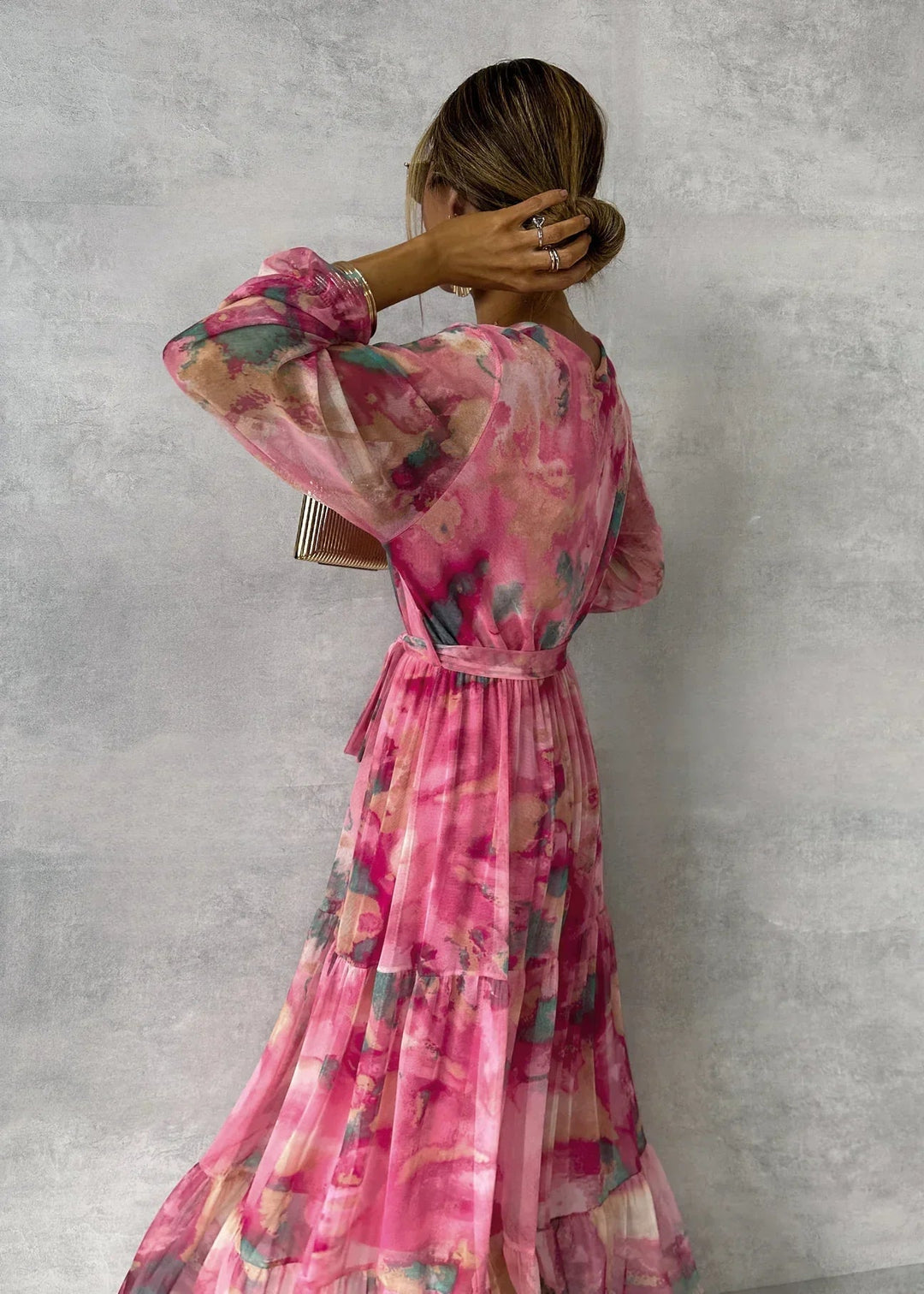 Floral Wrap Dress for Women | Summer Dress with Flattering Fit