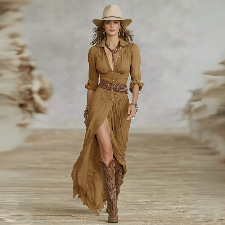 Maxi Dress for Women - Flowing Elegant Long Dress