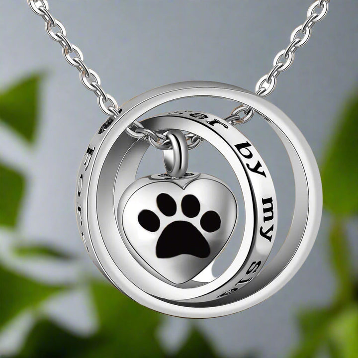Memorial Urn Necklace - Stainless Steel Heart Keepsake Pendant
