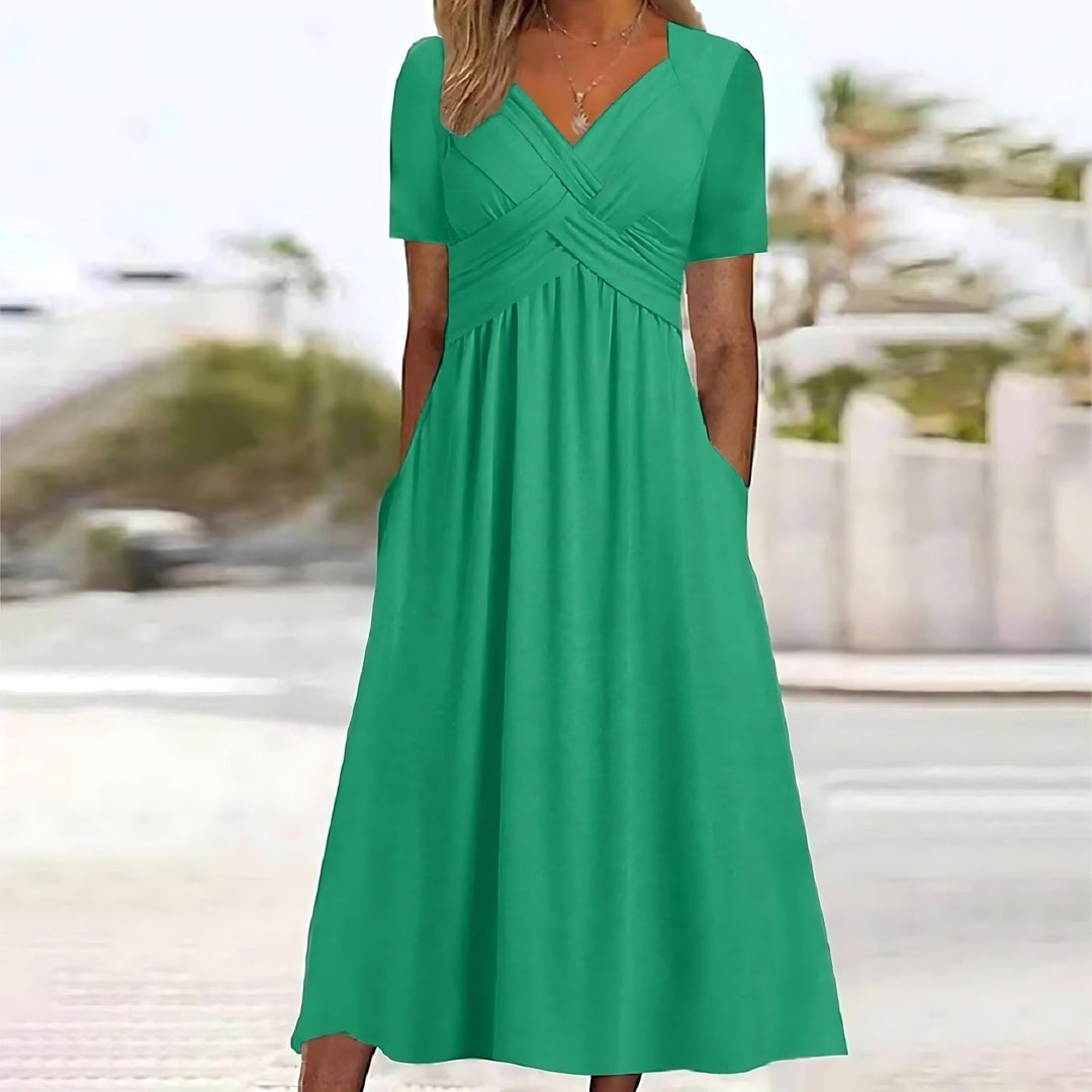 Casual Midi Dress for Women | Elegant Everyday Style