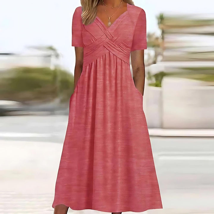 Casual Midi Dress for Women | Elegant Everyday Style