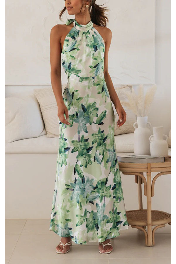 Floral Maxi Dress for Women | Elegant Long Dress
