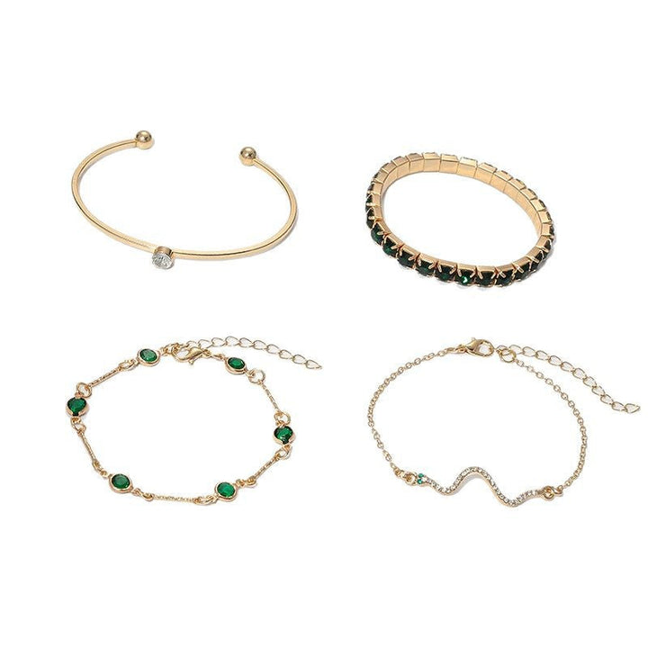 Gold Bracelet Set for Women | Layered Stacking Bracelets