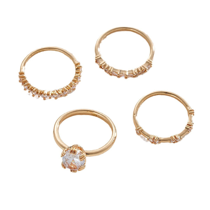 Gold Ring Set - Stacking Rings for Women | Minimalist Jewelry