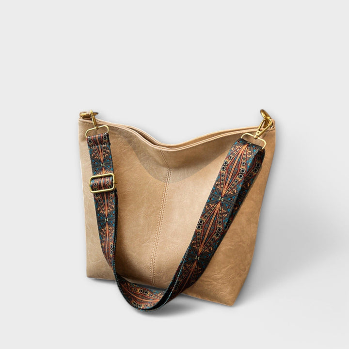 Vintage Handbag for Women - Classic Structured Shoulder Bag