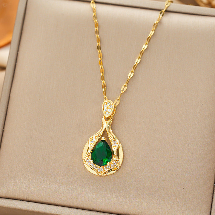 Gold Pendant Necklace | Liana Moretti Statement Jewelry