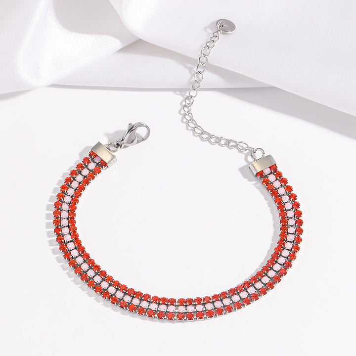 White Gold Bracelet | Signature Shine Design for Women