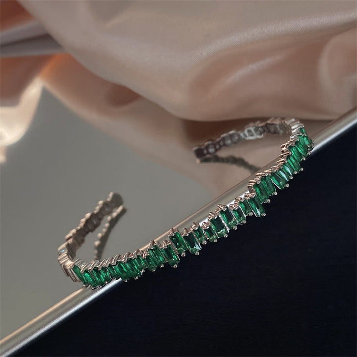 White Gold Bracelet | Milena Thalys Elegant Chain Bracelet