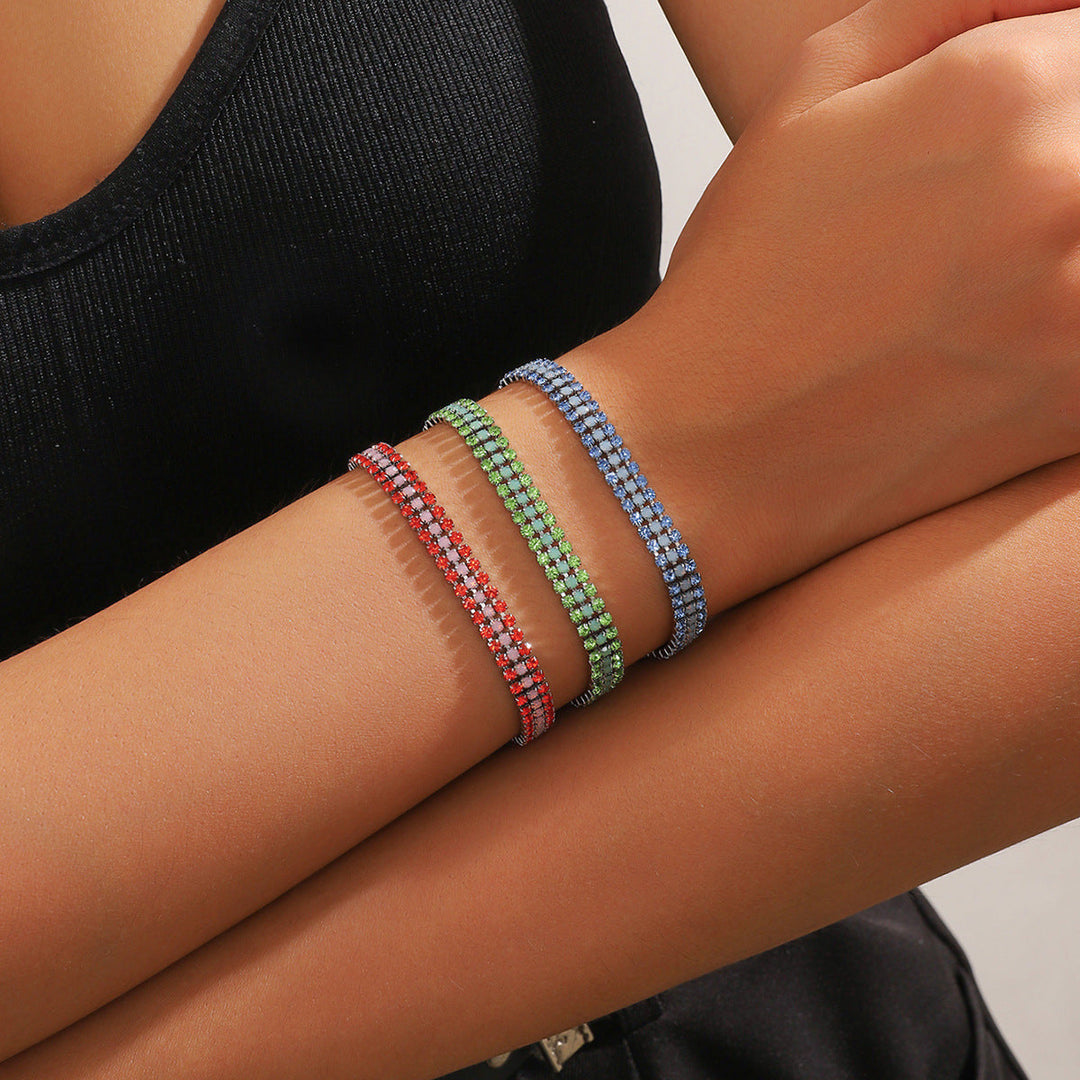 White Gold Bracelet | Signature Shine Design for Women