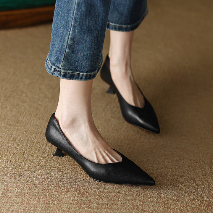 Mary Jane Pumps with Ankle Strap for Women