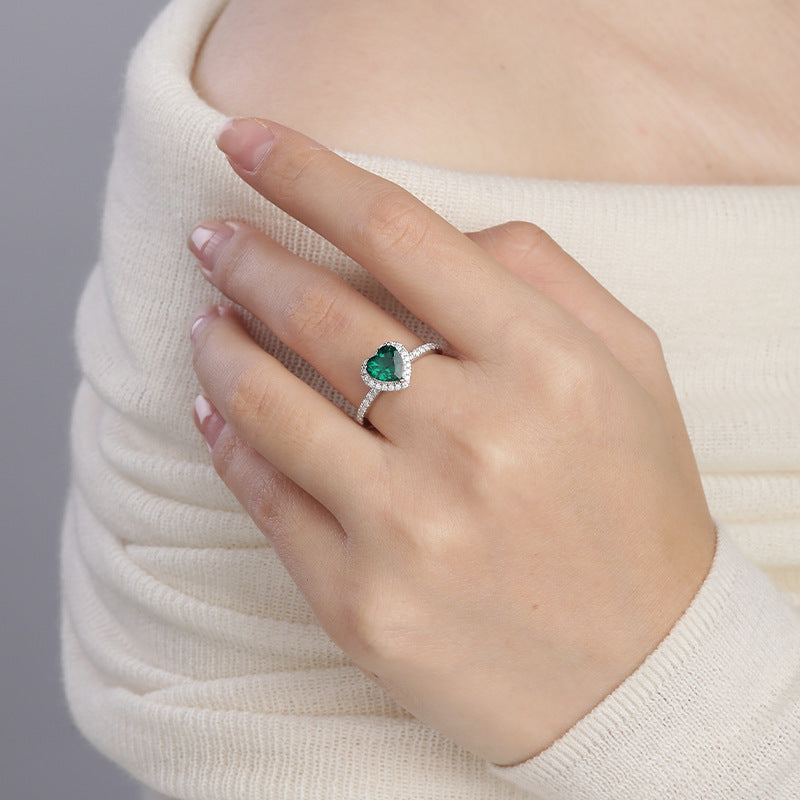 White Gold Statement Ring - Delara Virenza Design