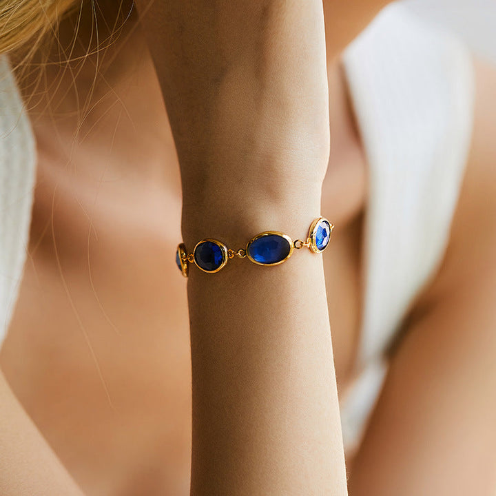 Gold Chain Bracelet | Delicate Layering Bracelet for Women