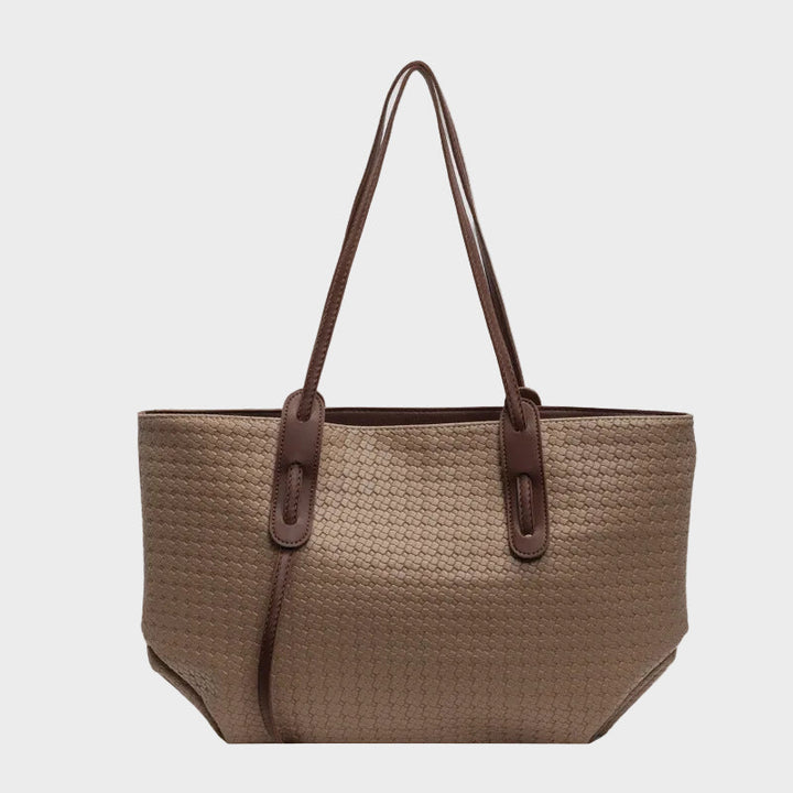 Woven Tote Bag for Women - Lightweight Shoulder Bag