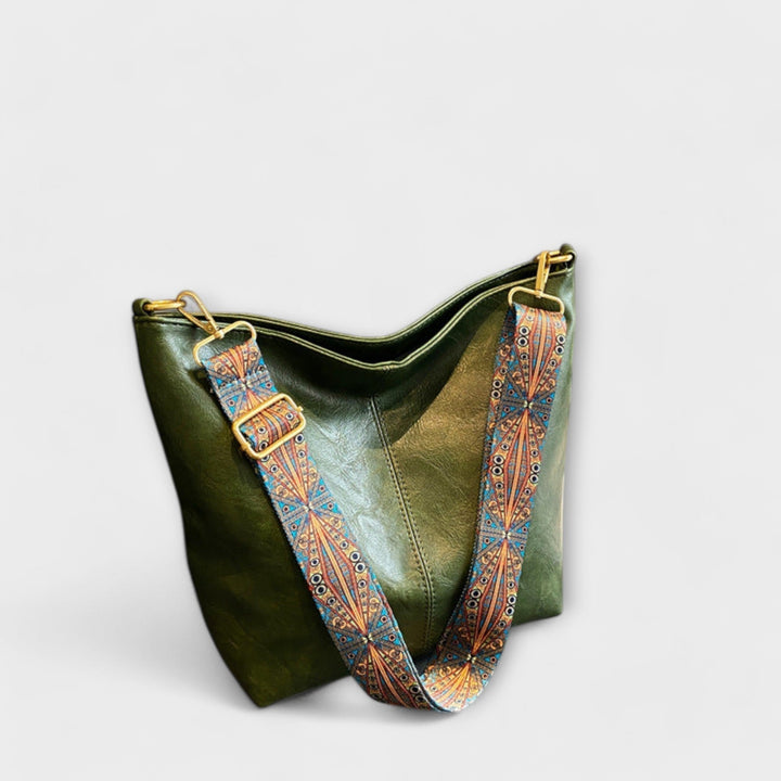 Vintage Handbag for Women - Classic Structured Shoulder Bag
