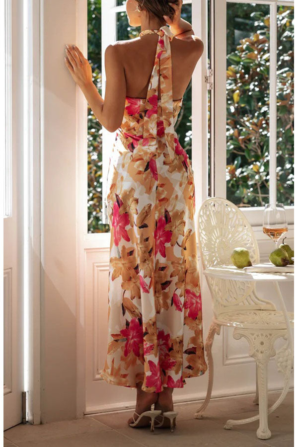 Floral Maxi Dress for Women | Elegant Long Dress