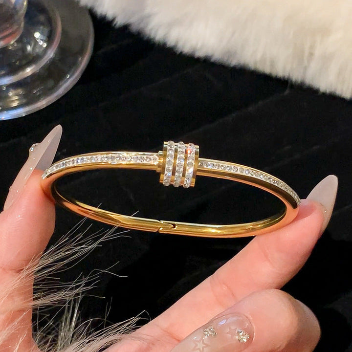 Rose Gold Bracelet - Delicate Chain Bracelet for Women