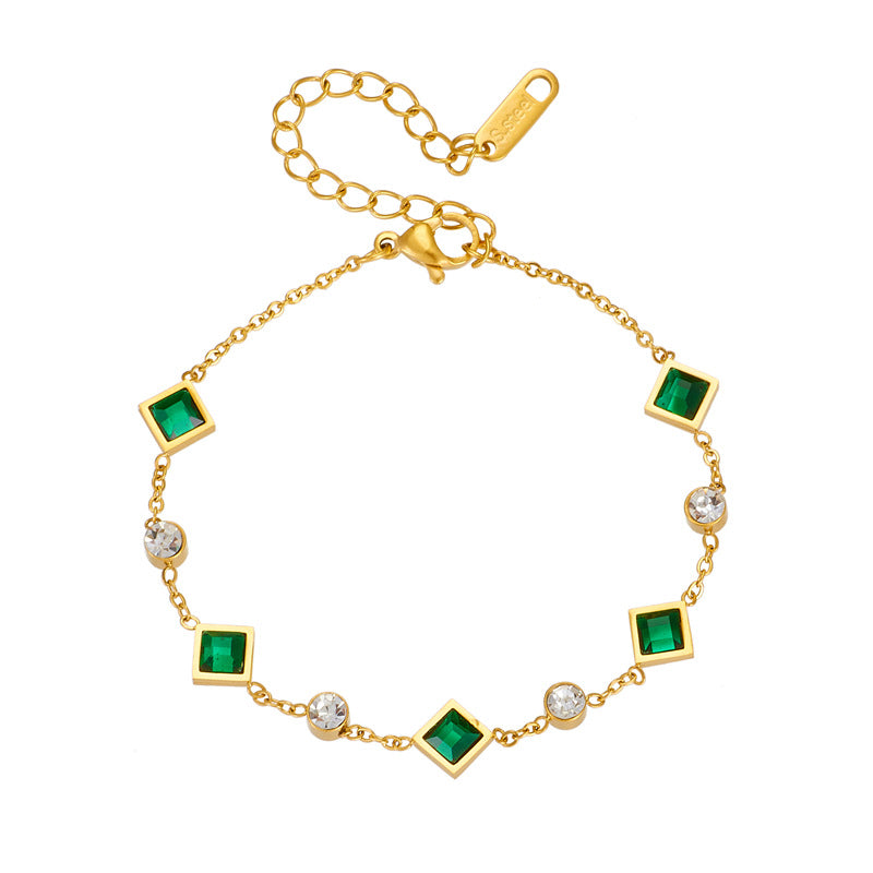 Gold Chain Bracelet - Delicate Layering Jewelry for Women
