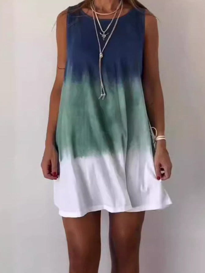 Casual Gradient Dress for Women - Effortless Everyday Style