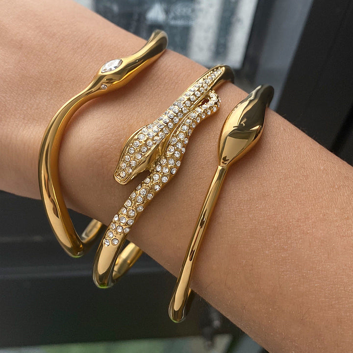 Gold Bracelet Set for Women | Layered Stacking Bracelets