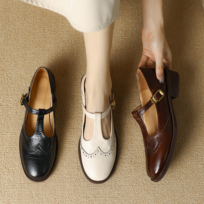 Mary Jane Flats for Women | Classic Strap Shoes