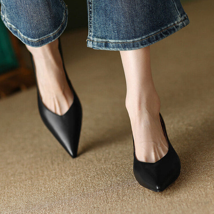 Mary Jane Pumps with Ankle Strap for Women