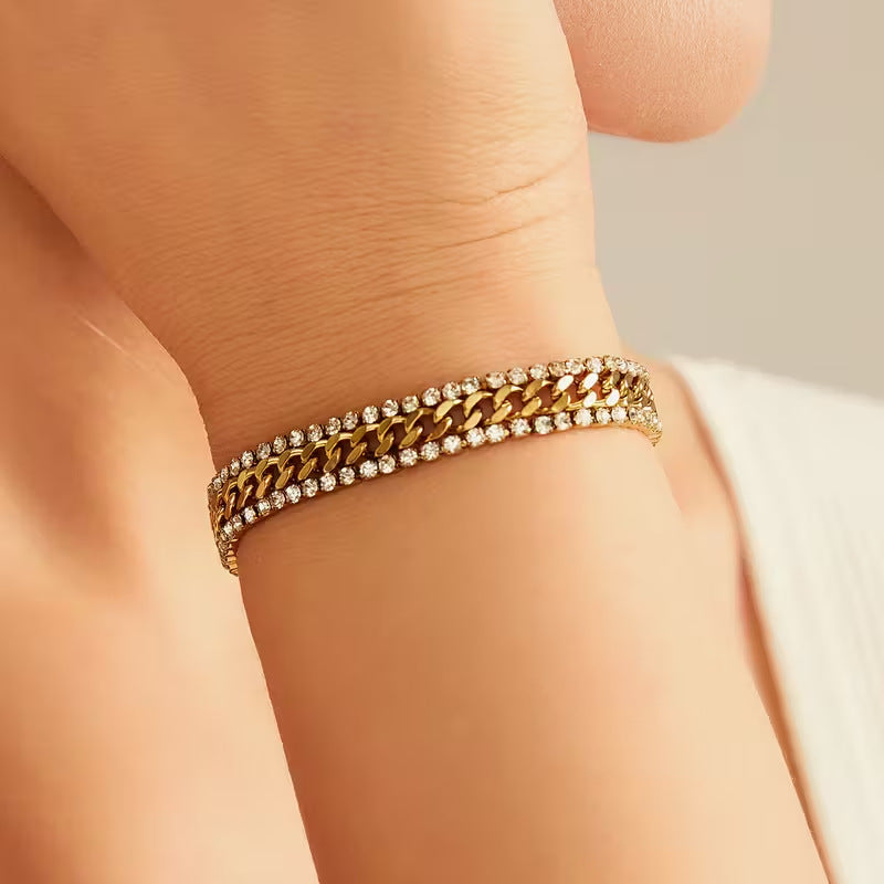 Gold Bracelet - Elegant Everyday Jewelry for Women