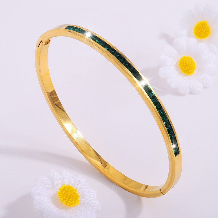 Gold Chain Bracelet - Celeste Viride Delicate Everyday Jewelry