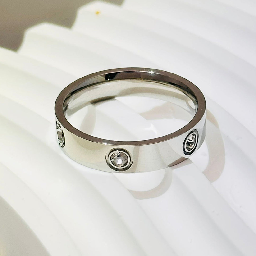 Rose Gold Statement Ring - Elegant Cocktail Ring for Women