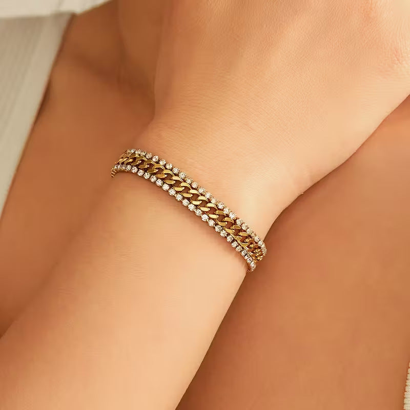 Gold Bracelet - Elegant Everyday Jewelry for Women