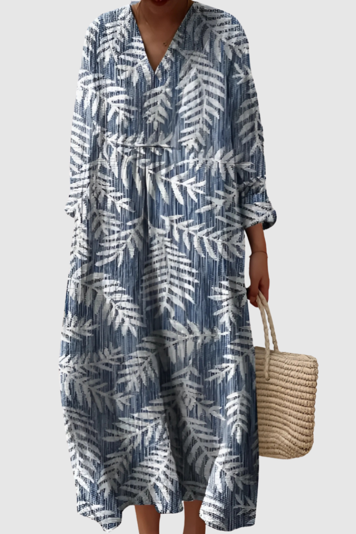 Geometric Shift Dress | Relaxed Fit Tunic Dress for Women