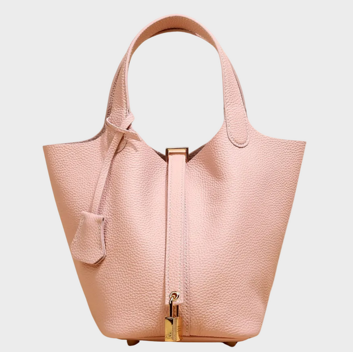 Kate Lock Crossbody Bag - Pebbled Leather Handbag