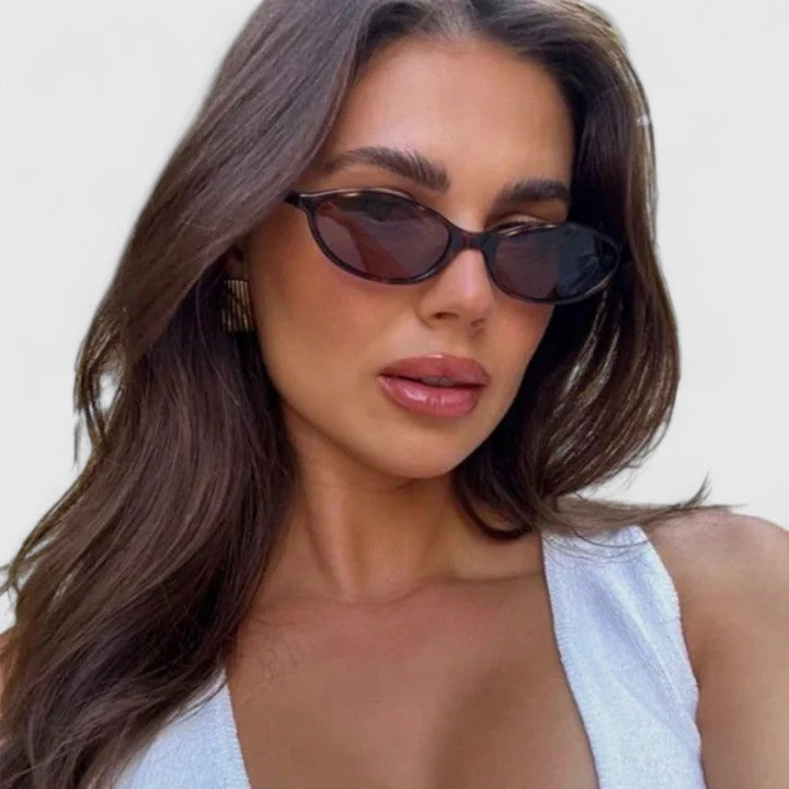 Cat Eye Sunglasses | Retro Oval Frame for Women