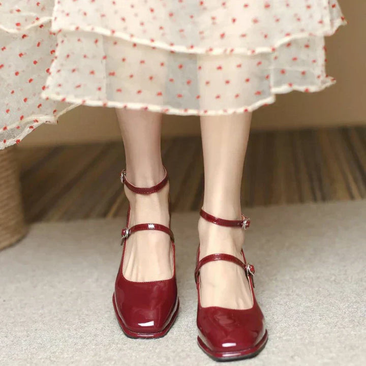 Ankle Strap Pumps | Elegant Mary Jane Heels for Women