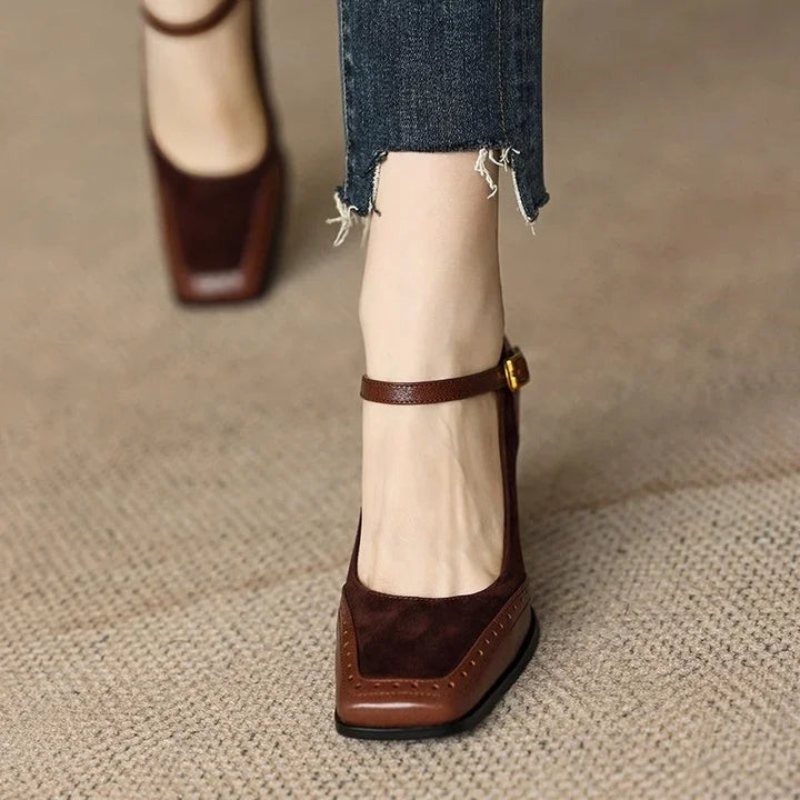 Mary Jane Flats For Women - Classic Strap Shoes