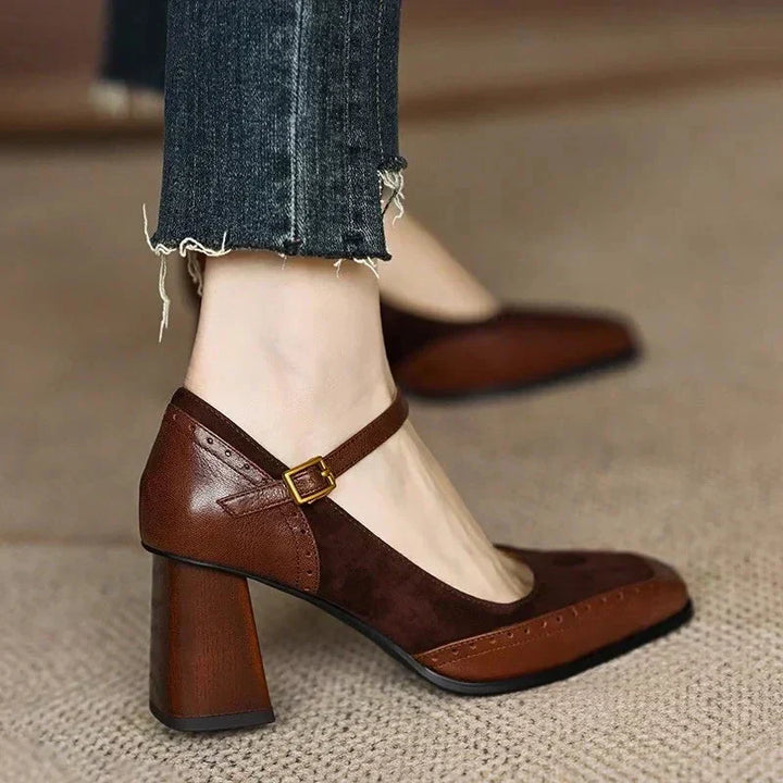 Mary Jane Flats For Women - Classic Strap Shoes