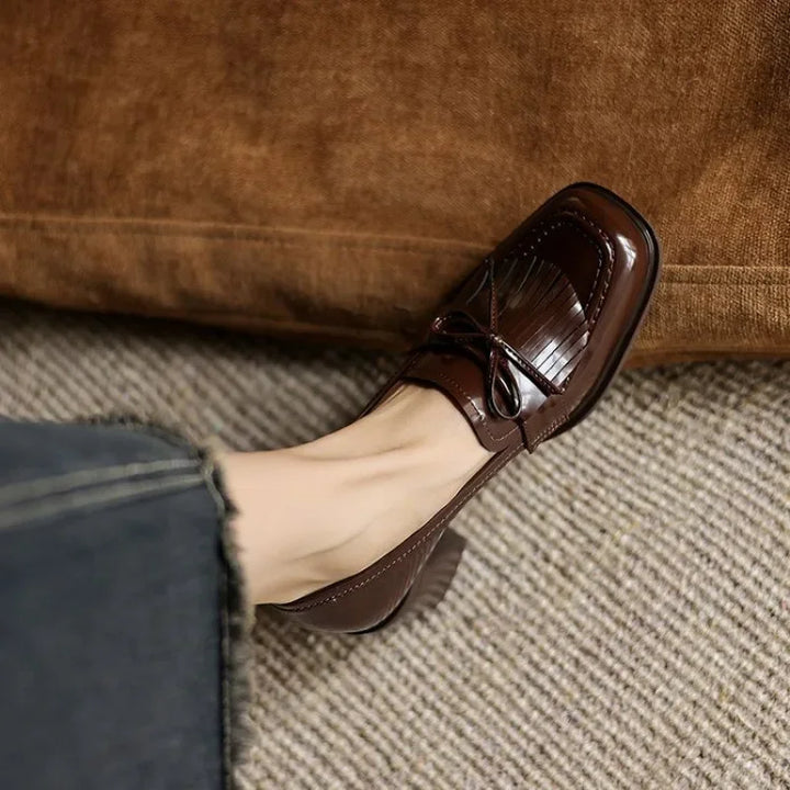 Loafer Pumps for Women - Classic Low Heel Comfort Shoes