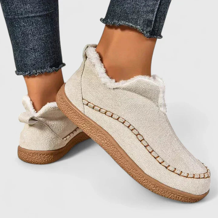 Orthopedic Slip-On Boots - Comfortable Padded Winter Boots
