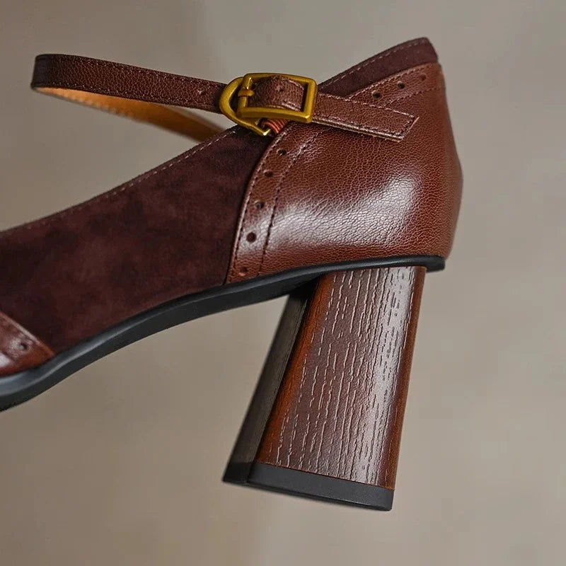 Mary Jane Flats For Women - Classic Strap Shoes